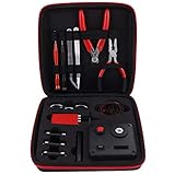 RUIYITECH Vape Tool Kit Combo Set Full Master DIY Kit V3 Jig Meter Pinzette Heißdraht Baumwolle Zange Vape Zubehö