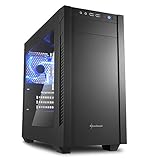 Sharkoon S1000 Window micro ATX Gehäuse, schw