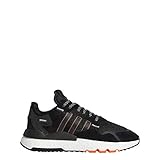 adidas Nite Jogger Schuhe für Herren, Core Black Cloud White Solar Orange Fw0187, 5 US