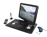 Soundmaster PDB1600SW tragbarer DVD-Player DVB-T2 HD-Tuner 15.4' 300 Sp