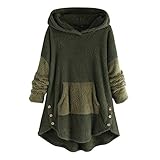 Fairy Costume Damen Frauen Teenager Mädchen Winter Wärme Softshell Pullover Patchwork Taste Kapuzenpullover Mantel Fleece Fell Hoodie Sweatshirt Mantel Park