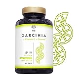 Garcinia Cambogia Hochdosiert Kapseln, Vitamin C, Chrom. Appetitzügler, Fat burner, Abnehmen, HCA 60%. 120 Pflanzliche Kapseln. Vegan Zertifiziert. N2 Natural N