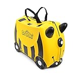 Trunki Trolley Kinderkoffer, Handgepäck für Kinder: Bernard Biene (Gelb)