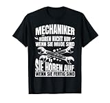 Mechaniker Schrauber Geschenk Tuning KFZ Handwerker Auto T-S