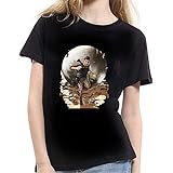 Tee Uncharted 4 Art Damen T Shirts Schwarz Black XXL