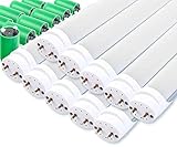 10er Set Showlite LED Röhre 120cm (1200mm Leuchtstoffröhre, T8 G13, 1790 Lumen, 4500 Kelvin, Tageslichtweiß, Leistung: 18W)