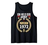 Herren Held der Arbeit Ostalgie Geschenk 50. Geburtstag 1972 DDR Tank Top