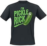 Rick and Morty I´m Pickle Rick Männer T-Shirt schwarz L