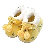 Y-PLAND 0-1 Jahre alte Babyschuhe, männliche und weibliche Baby-Baumwollschuhe, Plus samtverdickte Zwei Baumwollschuhe, 6-12 Monate alte Baby-Kleinkindschuhe-1_13-18_M