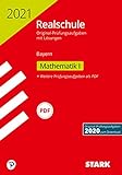 STARK Original-Prüfungen Realschule 2021 - Mathematik I - Bayern (STARK-Verlag - Abschlussprüfungen)