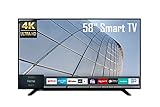 Toshiba 58UL2163DAY 58 Zoll Fernseher / Smart TV (4K Ultra HD, HDR Dolby Vision, Triple-Tuner) - 6 Monate HD+ inklusive [2022]