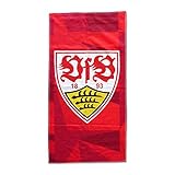 VfB Stuttgart Duschtuch Wappen rot ca. 70 x 140