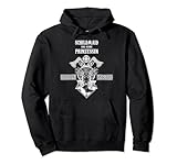 Kriegerin, Wikinger Frau, Spruch Schildmaid keine Prinzessi Pullover H