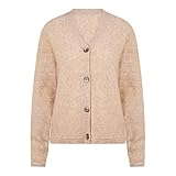 OPUS Strickjacke 'Dunfa' beige (2088 Macadamia) M