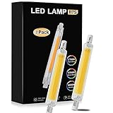 Correct toe R7s LED-Lampe, Dimmbare High-Glühbirne, Natürliches Weiß 4000K, AC 220-240V 360° Abstrahlwinkel, Verwendet Für Deckenfluter Wandleuchte, 2Er Set,10w