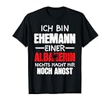 Ich bin Ehemann Einer Albanerin Albanien Albaner Geschenk T-S