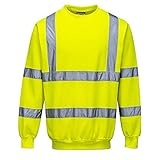 PORTWEST B303 - Warnschutz-Sweatshirt, 1 Stück, XL, gelb, B303YERXL
