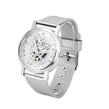 Lässige Uhren Männer Analog Armbanduhr mit Kunststoff Armband Modische Herren Quarzuhr mit Multti Ziffernblatt und kratzfestes G