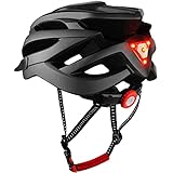 DesignSter Fahrradhelm für Erwachsene Herren Damen Mit CE-Doppelzertifizierung MTB Mountainbike Helm mit Abnehmbarem Visier und Verstellbar Radhelm（55-58CM，Einstellbare Größe）
