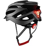 DesignSter Fahrradhelm für Erwachsene Herren Damen Mit CE-Doppelzertifizierung MTB Mountainbike Helm mit Abnehmbarem Visier und Verstellbar Radhelm（55-58CM，Einstellbare Größe）