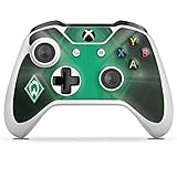 DeinDesign Skin kompatibel mit Microsoft Xbox One S Folie Sticker SV Werder Bremen Offizielles Lizenzprodukt Wapp