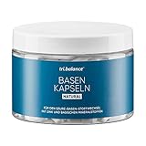 tri.balance Basenkapseln Natural 160 Kapseln - 1er Pack I Mit Zink zur Entsäuerung I Für den Säure-Basen-Stoffwechsel I veg