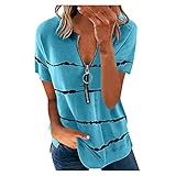 HHOP brauner Pullover Tops Damen Spitze Tunika grünes Langarmshirt Damen Kurzarm Rollkragenpullover sommerpulli Damen Longshirt mit Leggings Damen Pullover Weiss Damen Wickelbluse D