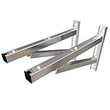 Edelstahlschornstein Wandstütze 820