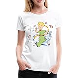 Spreadshirt Der kleine Prinz Tag Frauen Premium T-Shirt, L, Weiß