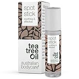 Pickelstift mit Teebaumöl - 9 ml | Tea Tree Oil Anti Pickel Stift | Auch zur Pflege bei Akne | 100% Vegan | zum Pickel loswerden & nach ausdrück
