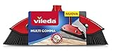 Vileda 159821 Besen Multi Gummi, andere, rot / schw