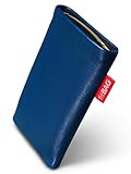 fitBAG Beat Royalblau Handytasche Tasche aus Echtleder Nappa mit Microfaserinnenfutter für Apple iPod Nano 5G 8GB 8 GB 16GB 16 GB