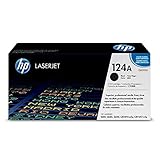 HP 124A (Q6000A) Schwarz Original Toner für HP Color Laserjet 2600, 2605, 1600, CM1016, CM1017