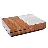 DeinDesign Skin kompatibel mit Microsoft Xbox One S Folie Sticker Holzoptik Lärche H