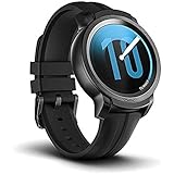 Ticwatch E2 Smartwatch, 5 ATM wasserdicht, schwimmbereit, integriertes GPS, Herzfrequenzmesser, Google Assistant, Musik, Wear OS von Google Fitness Smart Watch, kompatib