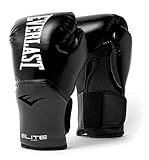 EVERLAST Elite Trainingshandschuhe - Schwarz/Grau - 10