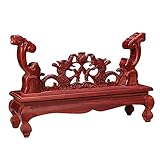 Massivholz Palisander Halbmond Sword Stand Mittelalterliche Schwert Wand Mount Samurai Sword Display Stand Katana Sword Display Crusader Sword Stand Messer Stand für Anzeig