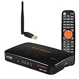 GT MEDIA V7 Pro Receiver für satellit Digital Terrestre TV SAT CA Card Decoder mit USB WiFi Antenne HEVC 10bit DVB-S/S2/S2X+T/T2 VCM/ACM Biss Auto R