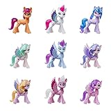My Little Pony: A New Generation Königliche Gala-Kollektion, Spielzeug für Kinder, 9 Ponyfiguren, 13 Accessoires,