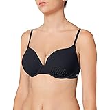 Marc O’Polo Body & Beach Damen Bikini-TOP Bikinioberteil, Schwarz (Blauschwarz 001), 75C (Herstellergröße: 038C)