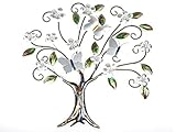 Formano Wanddeko 'Baum', 76 cm, silber, naturfarb