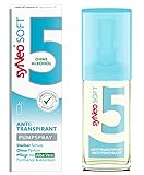 syNeo 5 soft Antitranspirant Pumpspray ohne Alkohol, Anti Schweiß Deo für Damen und Herren gegen starkes Schwitzen, Anti Transpirant Antiperspirant Spray, 1er Pack (1 x 30 ml)