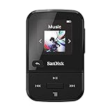 SanDisk Clip Sport Go MP3-Player, 16 GB, Schw
