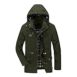 BIKETAFUWY Winterparka Herren Wasserdicht Mit Kapuze Softshell Windbreaker In Angebot Herrenjacken Winter Winterparka Snowboardjacke Outdoorjack