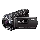 Sony HDR-PJ810 PJ-Serie Premium-Modell Camcorder (Full HD, 24,5 Megapixel, Sony G-Optik mit 12 fach Zoom, HDMI) schw