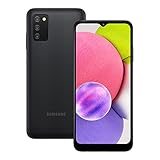 Samsung Galaxy A03s Android Smartphone, 6,5 Zoll Infinity-V HD+ Display, 3 GB RAM und 32 GB erweiterbarer interner Speicher, 5.000 mAh Akku, Schwarz [UK-Version]