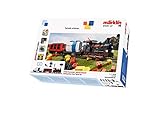 Märklin 29730 Start up ‐ Startpackung Bausteinzug, Modelleisenbahn zum Bauen, Soundfunktionen, Lichteffekte, mit Gleisen, Spur H0, ab 6 J