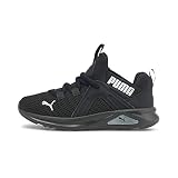 PUMA Enzo 2 Weave AC PS Leichtathletik-Schuh, Schwarz, 34 EU