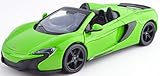 Motormax, gotzmm79326gr Maßstab 1: 24 grün McLaren neuen Spider spritzguß