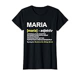 Damen T-Shirt Maria | Vorname Geschenk | Name Witz Spruch T-S